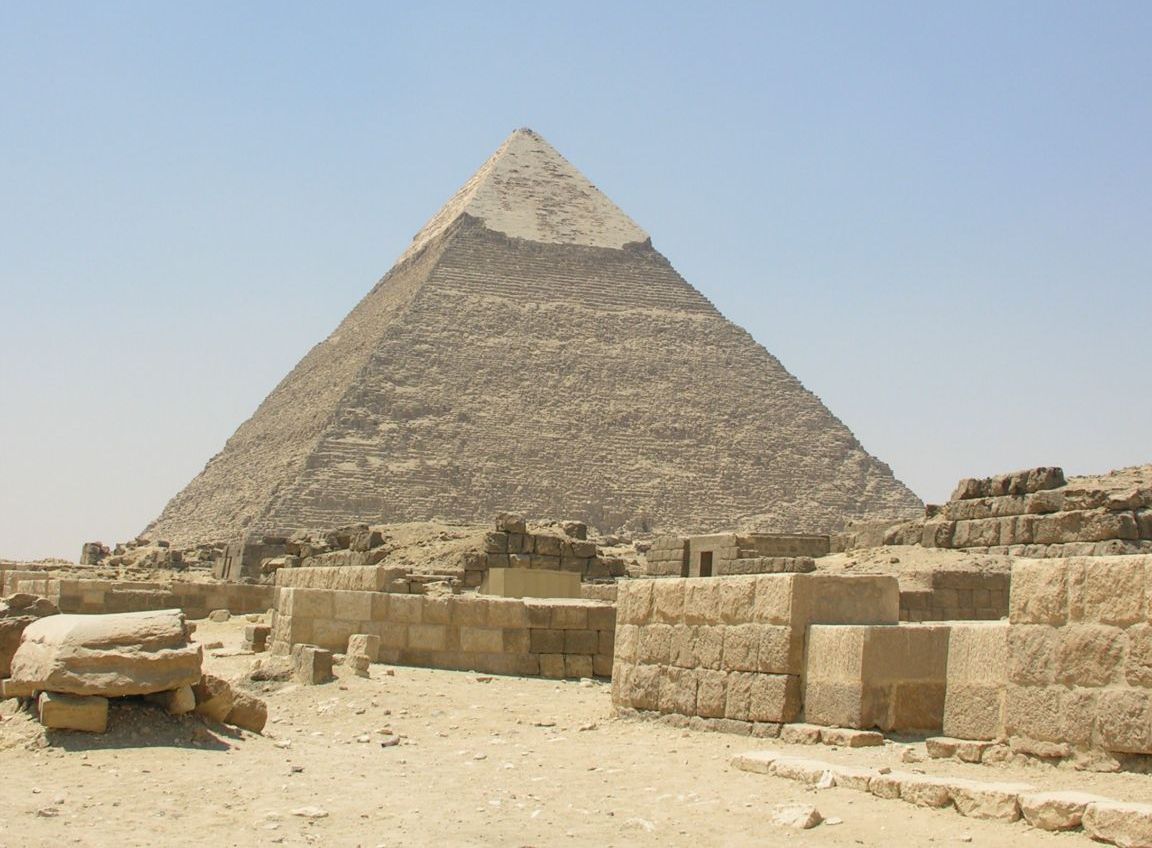 The 'Energy Shocks' Emanating From The Apex of a Pyramidal Structure